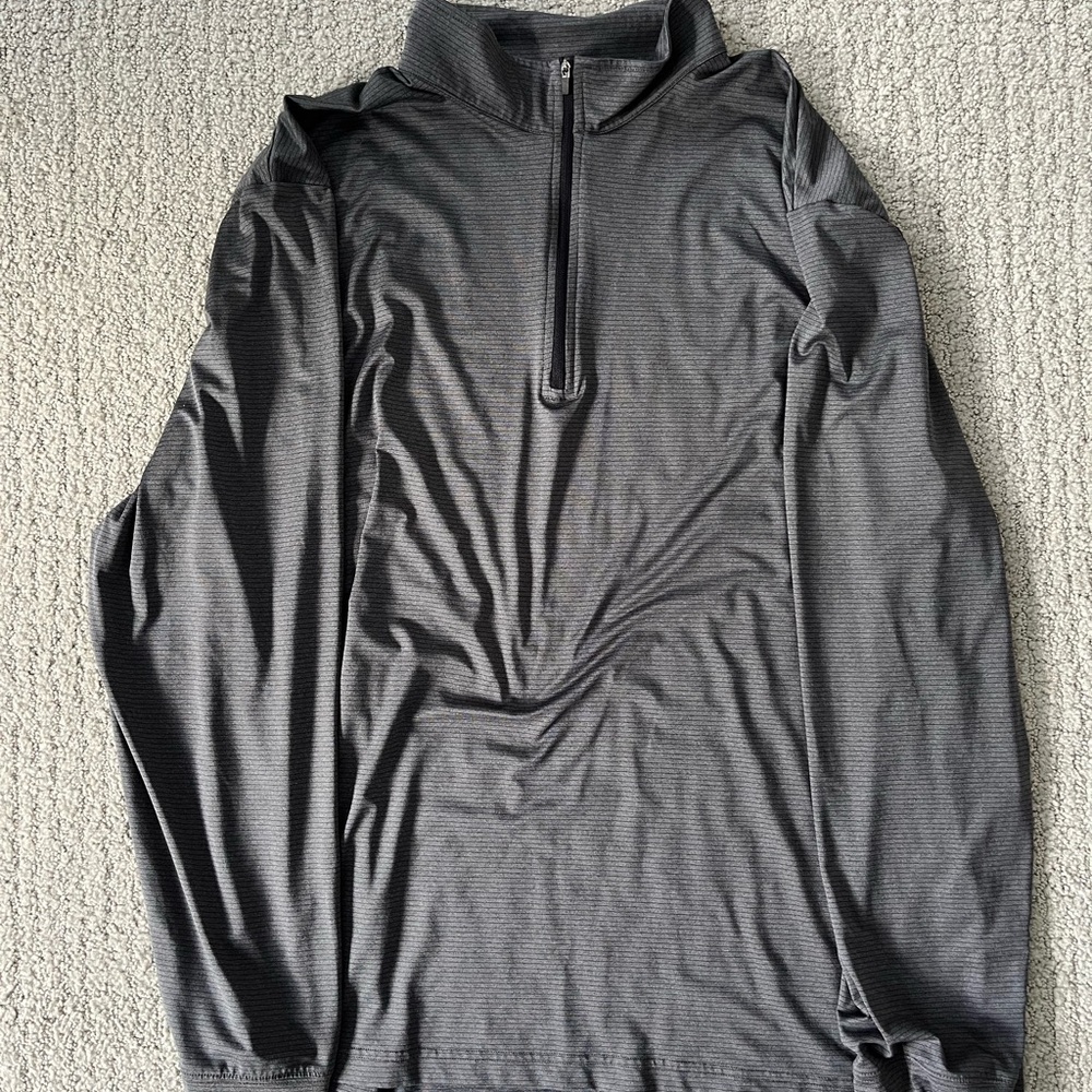 Grand Slam Performance Gray Quarter Zip